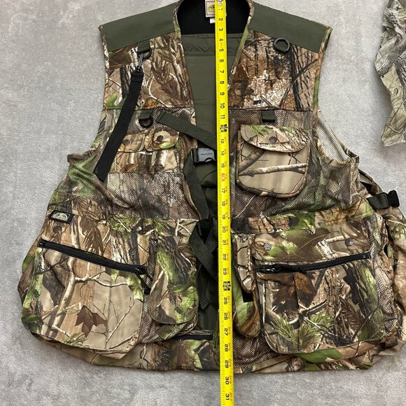 Fieldline Men's Turkey Vest Realtree APG Camo XL/2XL ((Back Pad, No Seat Pad)) - Picture 8 of 13